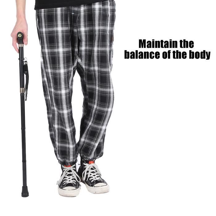 Vive Canne Pliable – Canne De Marche Pliable Pour Homme Et Femme – Pliable, Légère, Réglable