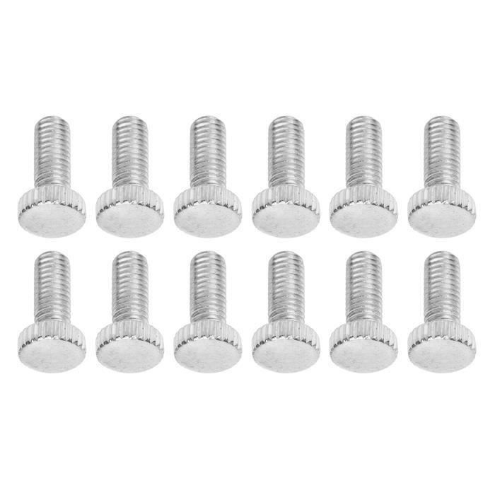 Lot De 6 Vis De Réglage Pour Chevalet Floyd Rose - Chromé, Pour Guitare électrique
