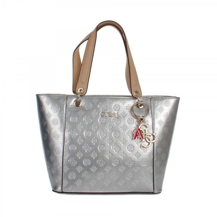 Sac à main Guess Kamryn Tote Argent Achat / Vente Sac à main Guess