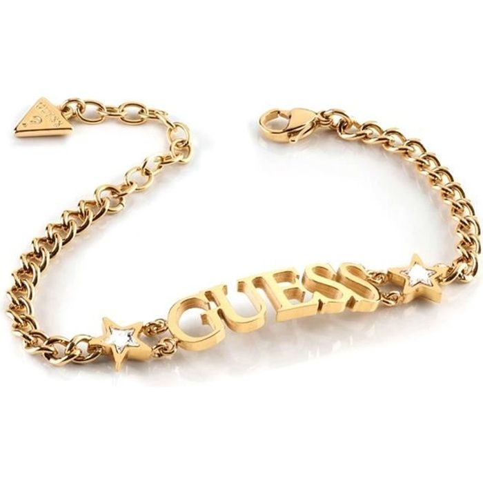 Bracelet GUESS Une toile est n e UBB70076 S or en acier