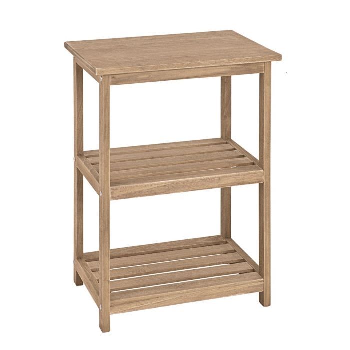 Tanja Etagere En Chene Claire Largeur 42 Cm Achat Vente Meuble