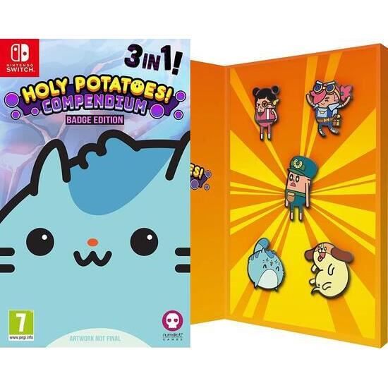 Jeu Aventure - Holy Potatoes! - Compedium Badge - Édition Limitée Numérotée 2k - Nintendo Switch - PEGI 7+