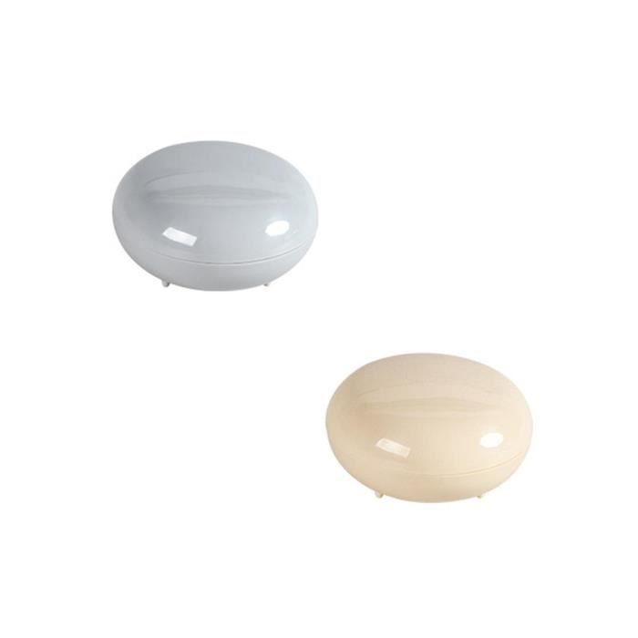 Porte-savon Avec Couvercle Et étui De Transport (violet) Pour Le