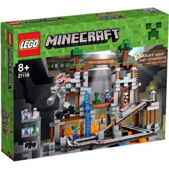 LEGO® Minecraft 21118 La Mine Reconditionné - Lego reconditionné disponible sur Cdiscount Seconde Vie