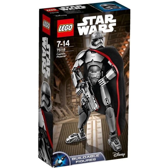 Acheter LEGO® Star Wars™ 75118 Capitaine Phasma™ Reconditionné - 49,00 € LEGO® Star Wars™ 75118 Capitaine Phasma™ Reconditionné - Lego reconditionné disponible sur Cdiscount Seconde Vie