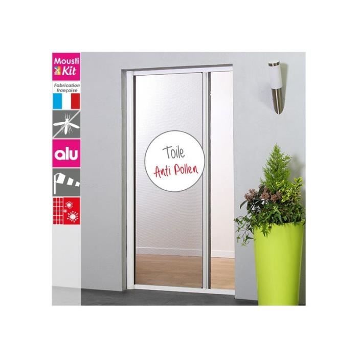 Moustiquaire fenetre alu blanc au meilleur prix | Leroy Merlin