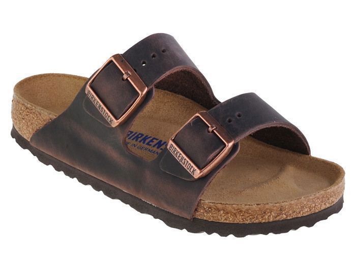 Sandales Arizona NU Oiled SFB - Birkenstock - Homme - Cuir - Marron