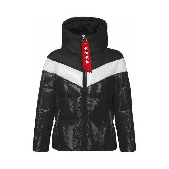 Doudoune noir et blanche deals