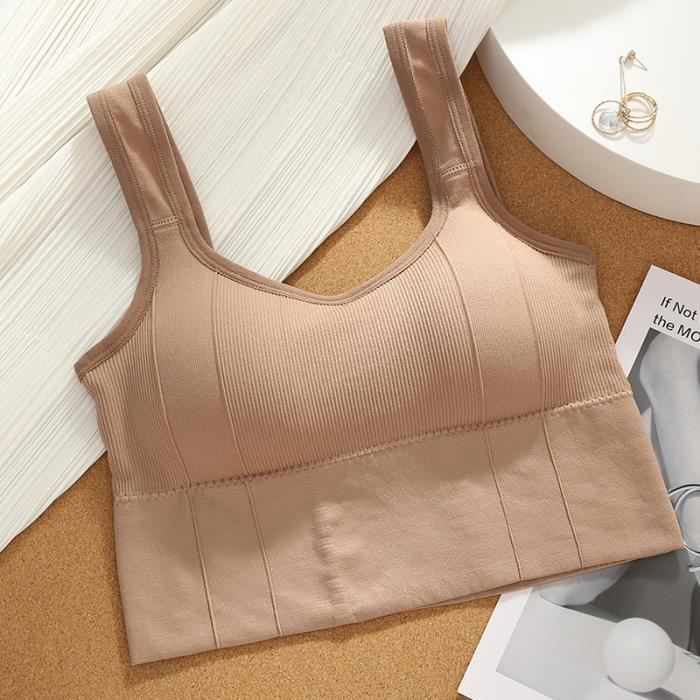 SKECHERS Débardeur GOWALK à soutien-gorge intégré pour femme Blanc
