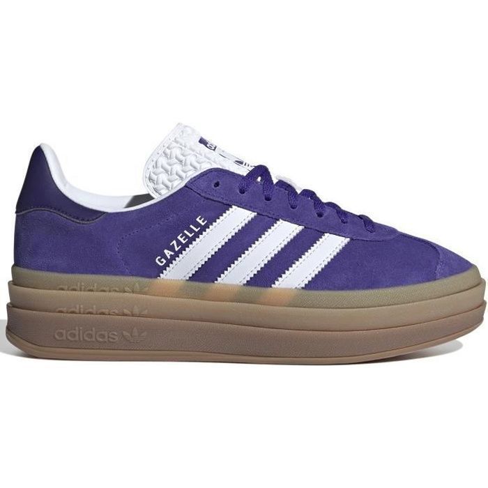 Adidas Gazelle Bold W Chaussures pour Femme Violet IE0419 Violet Cdiscount Chaussures