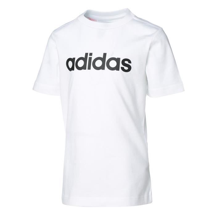 t shirt adidas blanc noir