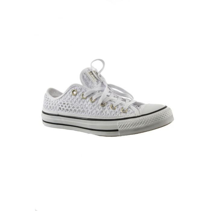 Converse blanche sale mode