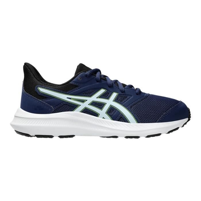 Asics Baskets - ASICS - JOLT 4 GS - Talon plat - Fermeture à lacets - Bleu