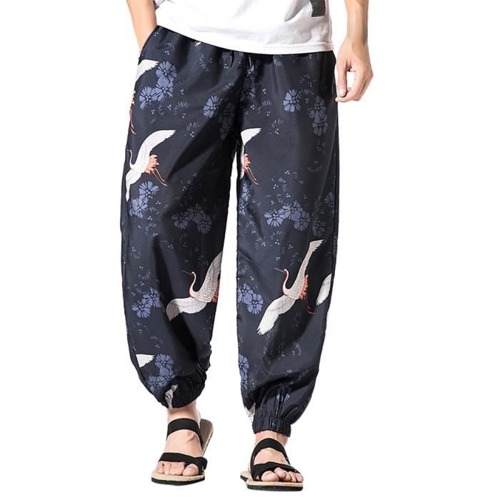Pantalon large homme baggy clearance