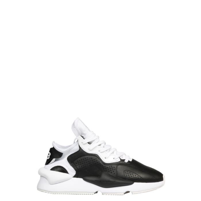 ADIDAS Y-3 YOHJI YAMAMOTO HOMME EH1398 NOIR CUIR BASKETS Noir - Achat /  Vente basket - Soldes° dès le 15 juillet ! Cdiscount