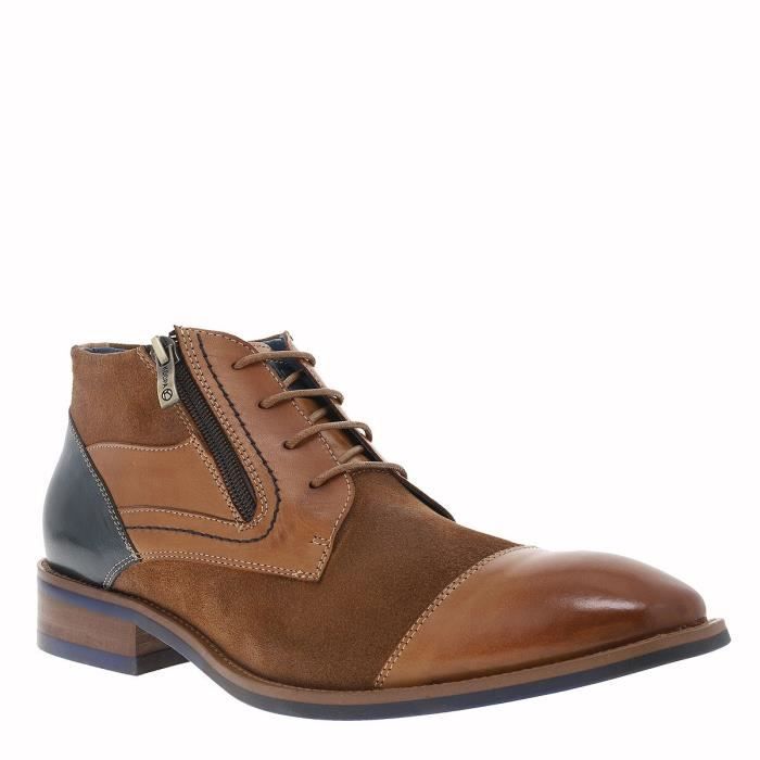boots vernis homme