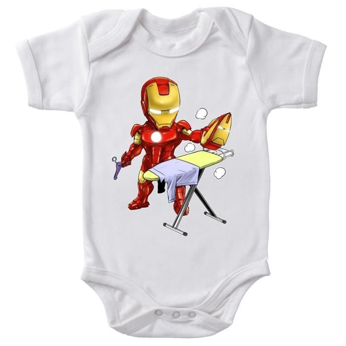 Body Bebe Manches Courtes Blanc Parodie Iron Man Tony Stark Le Super Heros Du Quotidien Body Bebe De Qualite Superieure De Blanc Cdiscount Pret A Porter Body Bebe Manches Courtes Blanc Parodie Iron Man Tony Stark Le Super Heros Du Quotidien Body Bebe De Qualite Superieure De Blanc Cdiscount Pret A Porter