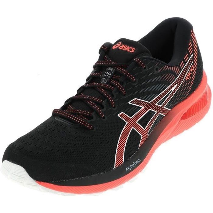 Chaussures running - ASICS - Cumulus 22 gel blk run - Noir - Régulier - Running - Drop 10 mm