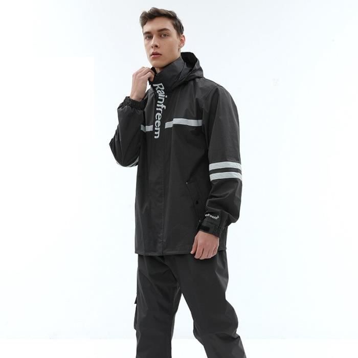 Naudamp Veste Softshell Imperméable Homme - Légère, Coupe-Vent, Multi-Poches - Idéale Randonnée, Escalade, Camping - Manteau Pluie Outdoor