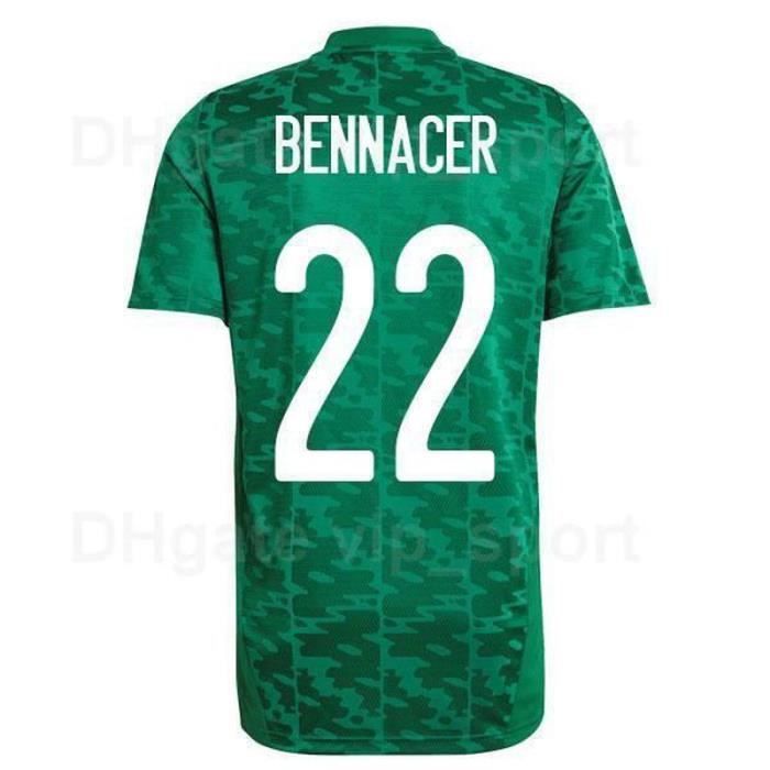 Nouveau Maillot de Foot 22 BENNACER Algerie 2020 2021 Pas Cher pour Homme Cdiscount Sport