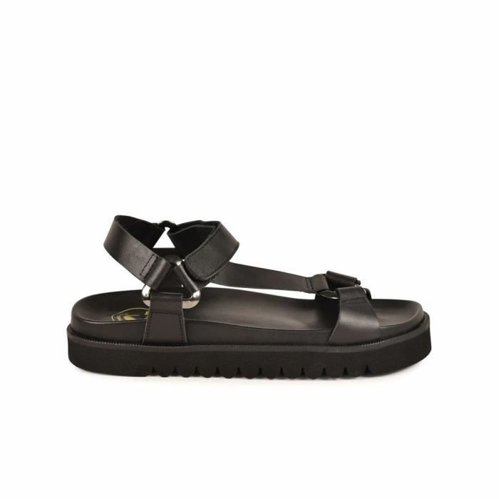 Sandales femme Pataugas Treza F2I noir 41 Noir Cdiscount Chaussures