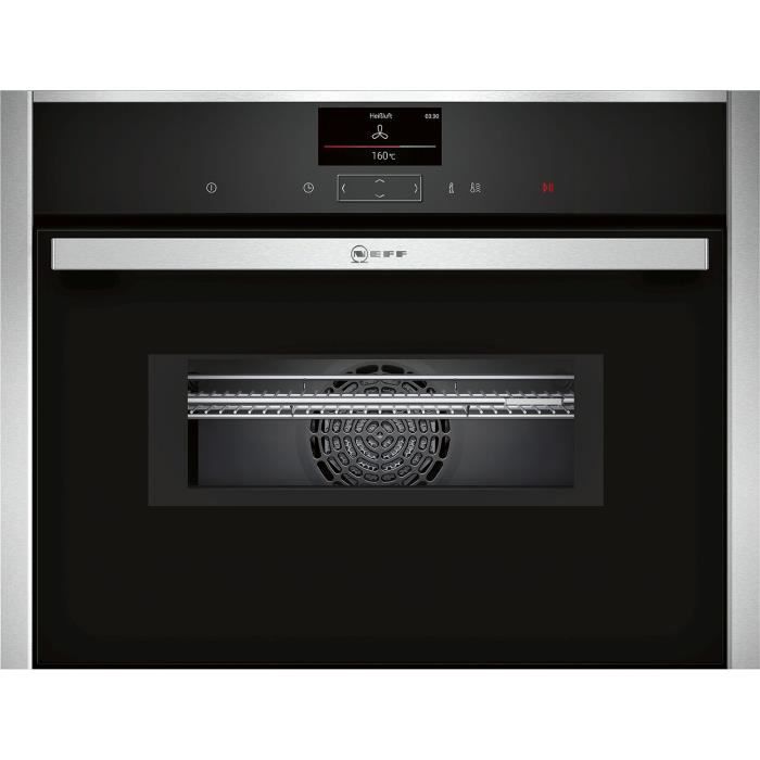 Neff Four Combine Mo Integrable 45l Inox Noir C17ms32h0