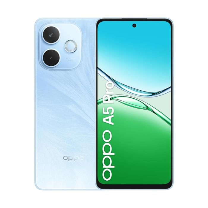 Oppo A5 Pro 4G 8 Go/256 Go Bleu (Feather Blue) Double SIM