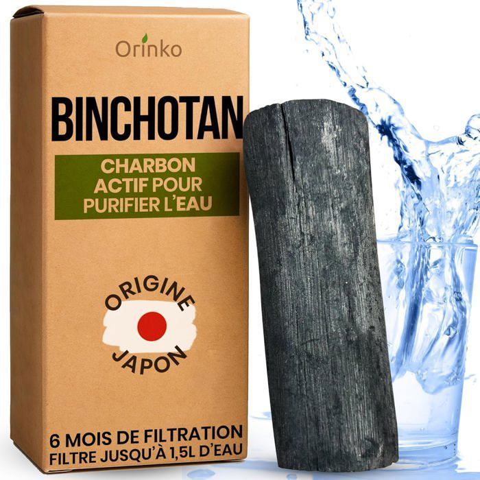 Carbone Attivo Binchotan Di Bambù - X5 Bastoncini Per Purificazione Acqua, Ecologico E Durevole - Foto 8