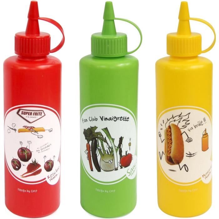 bouteille à sauce, 25 ml, bouteille à condiments compressibles avec couvercle anti-poussière, boîte à assaisonnement pour barbecue, bouteille à confiture transparente