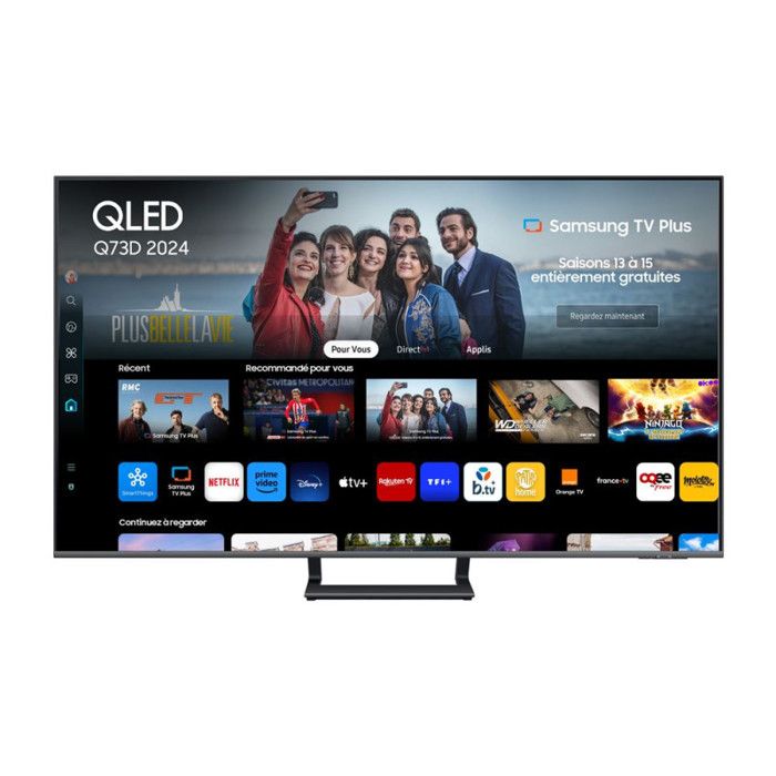 Samsung TQ75Q73D 75 pouces QLED - vue 8