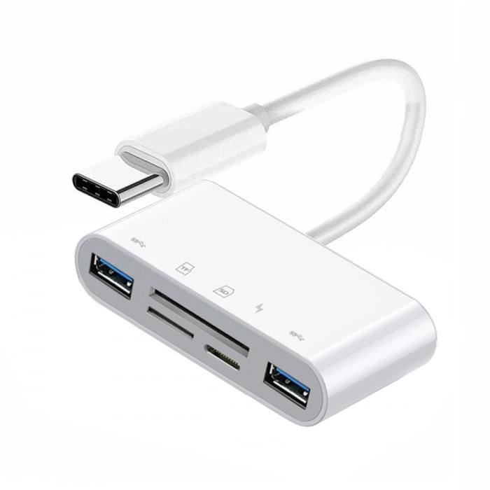 Adaptateur WiFi TF Vers Carte SD - Lecteur SD Sans Fil Pour Android Et IOS, Transmission Rapide Photos Et Vidéos