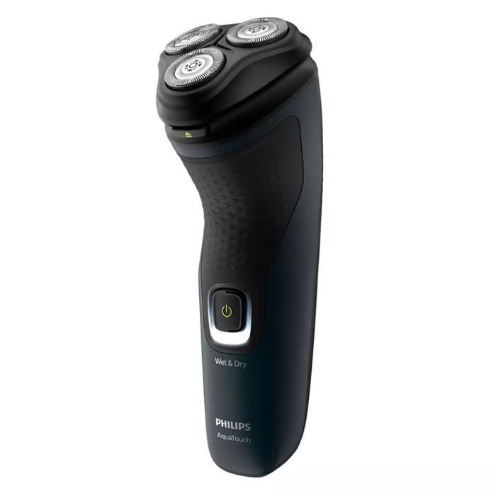 Rasoir Rotatif Philips S1223/41 pour Homme - Noir, Batterie Nickel-métal, Tête Lavable - Autonomie 40 min