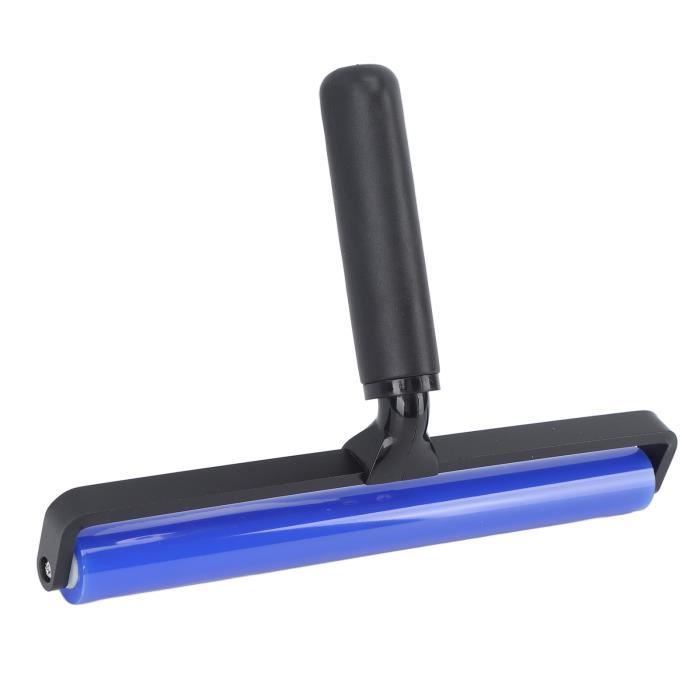 Rouleau De Dépoussiérage En Silicone Collant 12 Pouces - Antistatique, Réutilisable - Pour Meubles, Tapis, Vêtements - 3