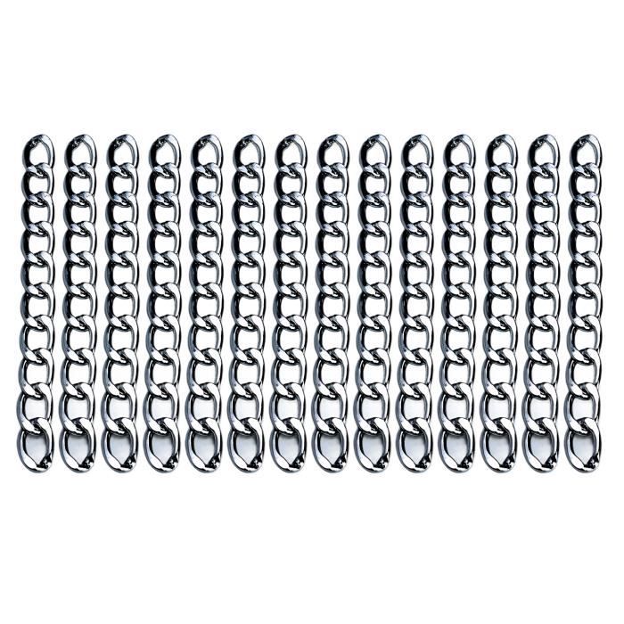 Chaîne En Fer 10 Mètres Couleur Bronze - Pour Fabrication Bijoux, Bracelets, Colliers, Déco