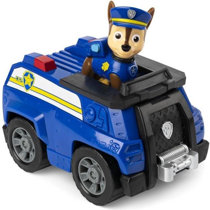 Véhicule et figurine Pat Patrouille - Chase - Enfant - SPIN MASTER