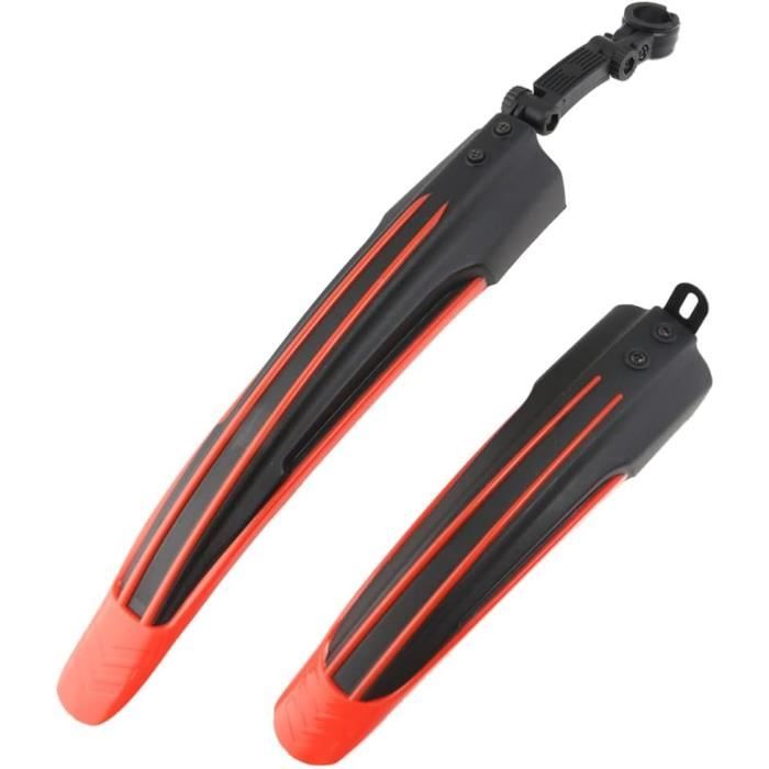 Garde boues avant, arrière vélo 28" noirs 48 mm – Pièces vélo