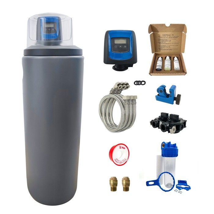 Adoucisseur Eau 30L Fleck 5800 Sxt Monobloc Segmenté Avec Kit