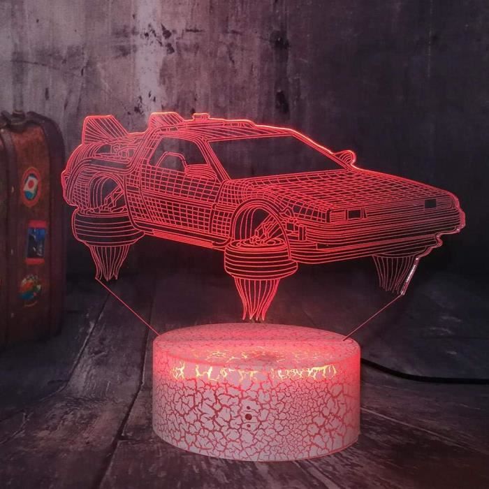 3D Illusion Lampe Led Veilleuse Nouveauté Film Fans Souvenir