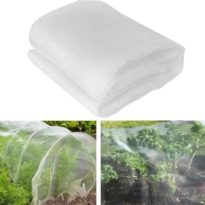 Filet De Protection Jardin 2,5x3 M - Maille 0,4-0,6 Mm, Anti-oiseaux Et Insectes, Polyéthylène Résistant UV