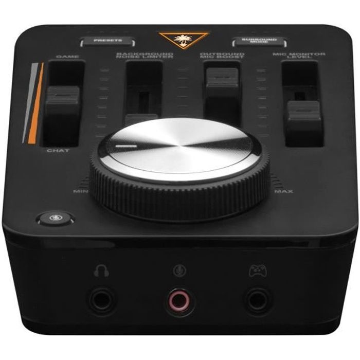 Turtle Beach - Accessoire casque - Elite Pro TAC - Son Surround DTS Headphone:X 7.1 - Superhuman Hearing - Noir