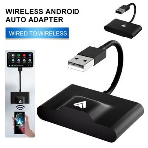 Adaptateur sans fil android auto plug and play adaptateur - Cdiscount