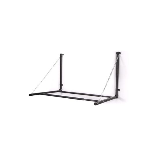 Étagère à Pneus Mural Relaxdays - Support 4 Roues, 80kg, Acier Noir, Pour Garage Ou Cave