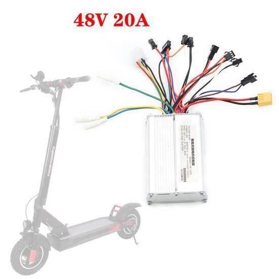 Moteur électrique sans balais 48 V 750 W avec contrôleur, 3100 tr/min, pour tricycles, vélos électriques, scooters électriques, dirt bike, karts