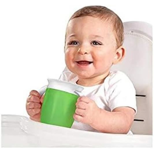 Gobelet anti-fuite bebe 1er age, Tasse d'apprentissage tout-petit en  silicone, Verre 360 magique enfants
