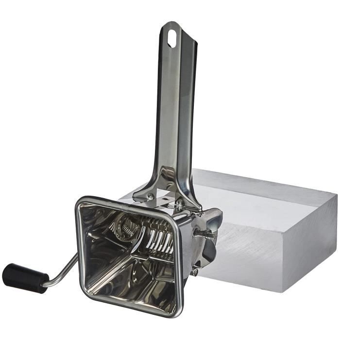Moulin à Coulis Patisse Inox 20cm - Tamis Fin, Pilon Bois Hêtre - Pour Coulis Fruits/tomates