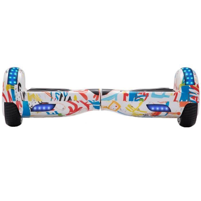 Windgoo Hoverboard 6.5 Pouces Overboard Électrique 500W Auto-Équilibrage  Tout Terrain Board pour Enfants et Adultes - Rose - Cdiscount Auto