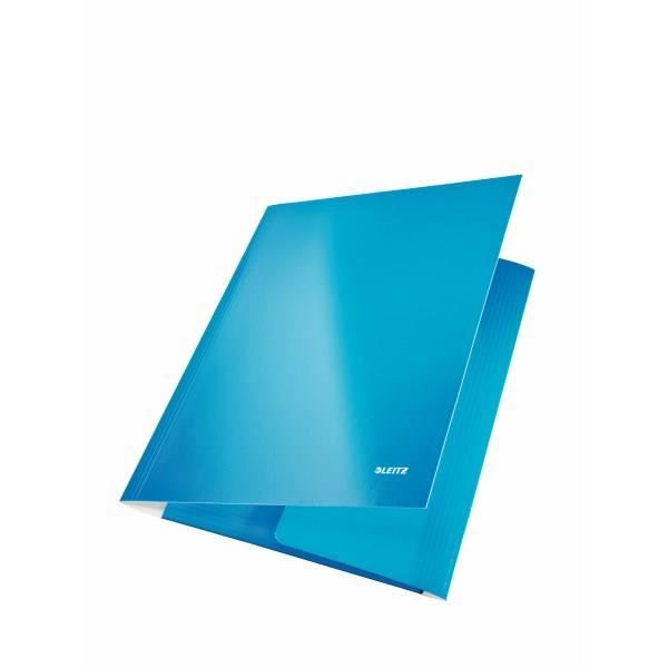 Oxford 57538EE Fardes à Double Rabats A4 Bleu Foncé - Boîte De 25, Capacité 100 Feuilles