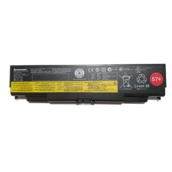 Batterie originale LENOVO 57+ pour PC ThinkPad L440, L540, T440p, T540p,  W540... - Cdiscount Informatique