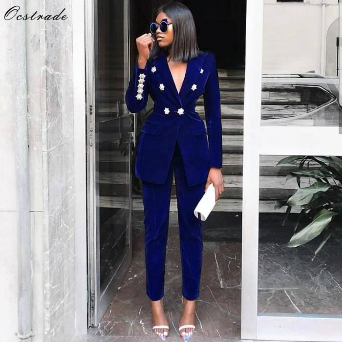 Tenue bleu marine femme outlet
