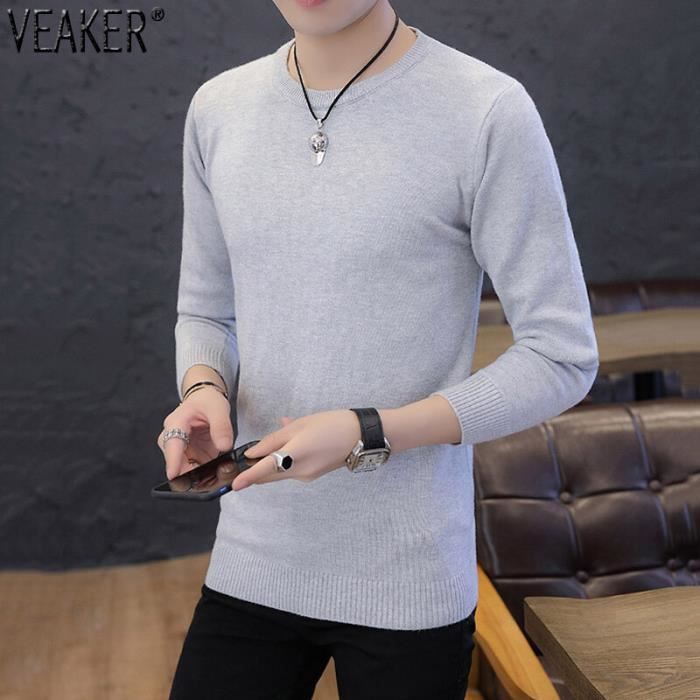 Pull Chaud Automne Hiver Pull Homme Coton Col Rond Manches Longues - Style Vintage Décontracté, Doux Et Chaud Pour Automne/Hiver Pull Chaud Automne Hiver Pull Homme Coton Col Rond Manches Longues - Style Vintage Décontracté, Doux Et Chaud Pour Automne/Hiver